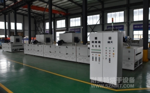 NMT-TZ-88纖維材料，先預(yù)熱再浸膠再固化預(yù)熱固化隧道爐(威海光威)